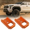 TECHPICCO Front Tow Hooks Covers for Tacoma 2024-2026/4Runner 2025-2026, Car