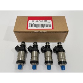 OEM 4 NEW OEM FUEL INJECTORS 06164-P2J-000 CIVIC 1.6L INTEGRA 1.8L CRV 2.0L CL 2.3L