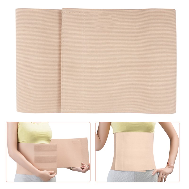 Postpartum Lumbar Support Belt Elastic Breathable Pain Relieve Back BraceXL