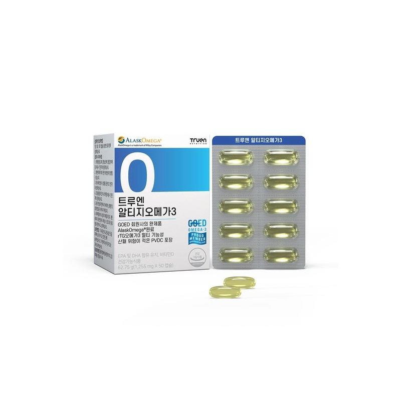 Truen Nutrition Truen RTG Omega 3, Alaska [100 Capsules x