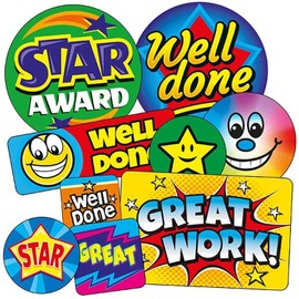 275 Mixed Praise Stickers Comprehension Motivational Childrens Pupils School Praise Teachers Reward Stickers Primary Teaching Services