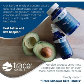 Trace Minerals - Gotas De Electrolitos Keto  Keto Friendly                                                                                            