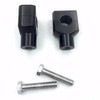 XHT(BC)- Black Round 7/8" 22mm 7/8 Inch Handlebar Riser Clamps