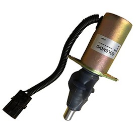 SS 28# 3921980 J921980 Fuel Shutdown Solenoid Shut Off for Cummins 6CT/6CTA 24V 3915501 3918345 p613a42v24 1295179h