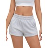 SOLY HUX Women's Sweat Shorts Casual Summer Elastic High Waist