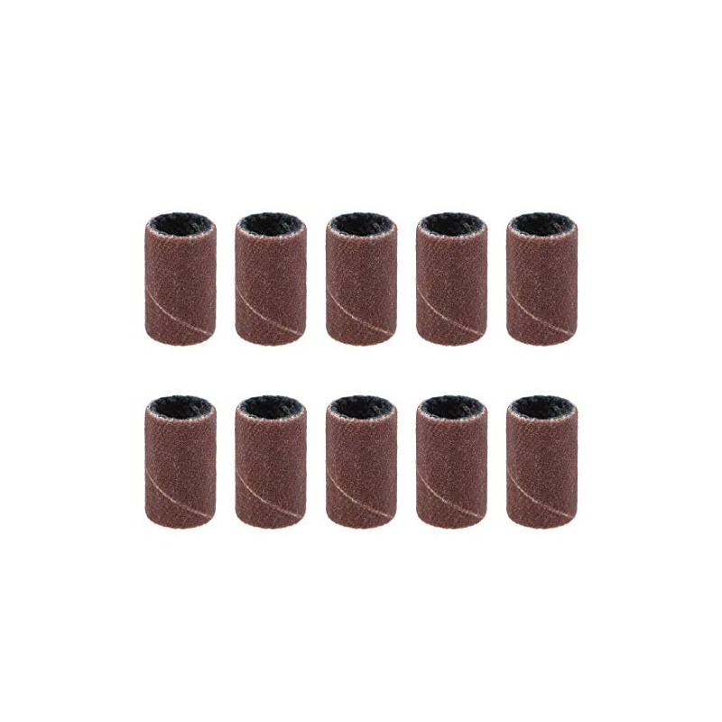 uxcell 1/4 Inch x 1/2 Inch Sanding Sleeves 600 Grits