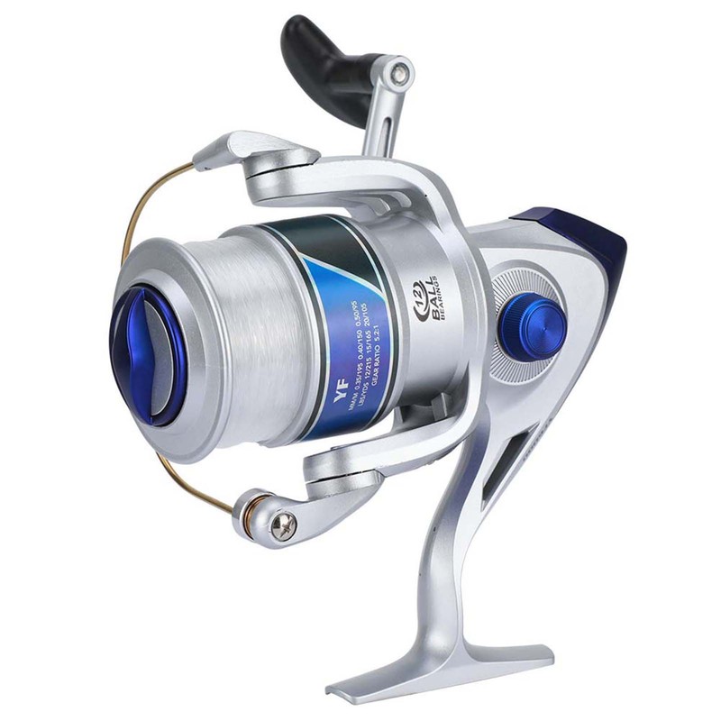 Plastic Spinning Reel Fishing 12BB for Fresh/Salt Water Sea Fishing