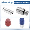 Mtsooning 17PCS Air Conditioning Valve Core Kit,R134a Refrigeration Valve Core