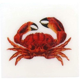 Eclectic Lady Cashmere and Silk Scented Glycerin Soap with Vintage Ocean Creatures, Crab