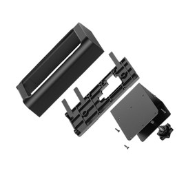 AIXXCUVQ Stainless Video Doorbell No Drill Ring Compatible Ring Theft Doorbell Mount Black Door for Doorbell Friendly with