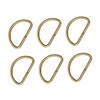 DOITOOL 100pcs d Buckle d Metal Shoulder Strap Accessories for