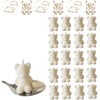 OSO OSITO MINI VELA RECUERDO BABY SHOWER BAUTIZO (PACK 20