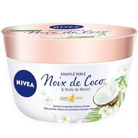 Nivea Blown Oil Cream Coconut Pot/Monoi Oil 200 ml – Pack of 4