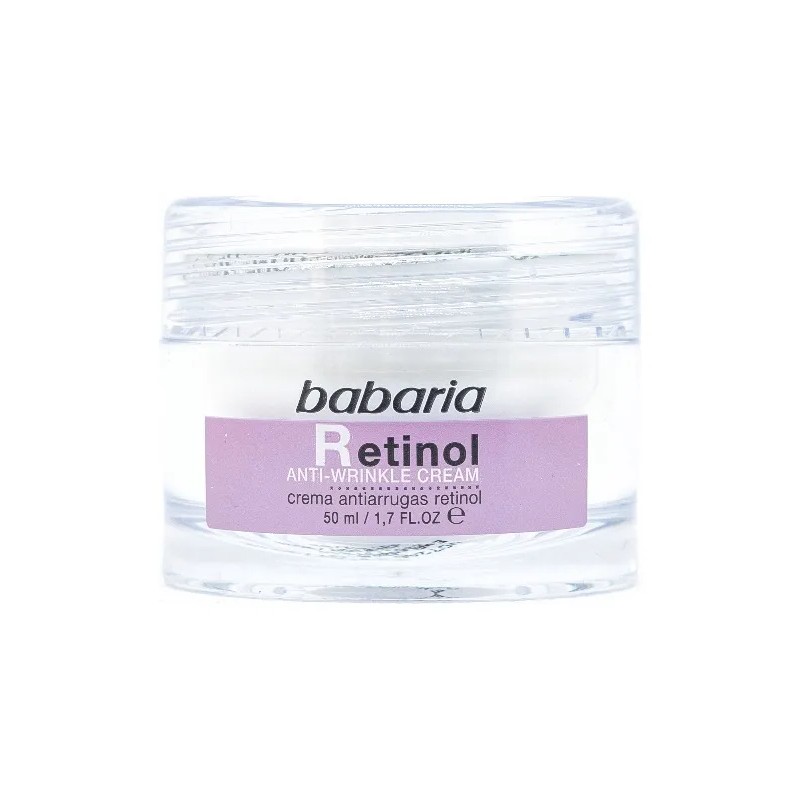Babaria Crema Facial Antiarrugas Retinol Todo Tipo Piel 50ml