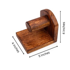 The Great Indian Bazaar Wooden Watch Display Stand, Bracelet Holder Jewelry Organizer Stand Removable Bangle Pendants Home Use