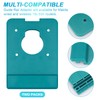 Aulpq Guide Rail Adapter for Makita Router XTR01Z,RT0700C&RT0701C, Track Saw