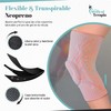 Medizinische Kniebandage für Damen und Herren, Kompressions-Kniebandage für Arthritis, Gelenkschmerzen,