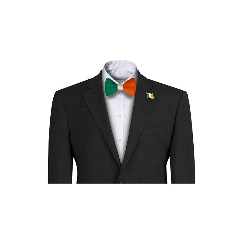 Men's Ireland Irish Flag Colours Ready-Tied Bow Tie