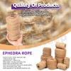 Swpeet 4mm x 328 Feet Jute Twine Braided Natural Jute
