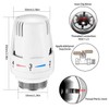 Thermostatic Radiator Head, 2 Pcs TRV M30x1.5 Smart Radiator Thermostat