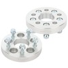 SCITOO 2X 5 Lug 1" Wheel Spacer Adapters 5x100mm to