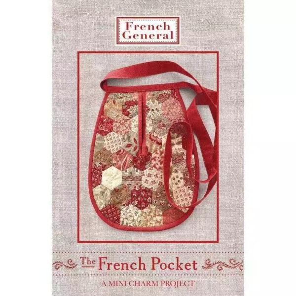 FRENCH POCKET Quilt Sewing Pattern By French General PS13940
