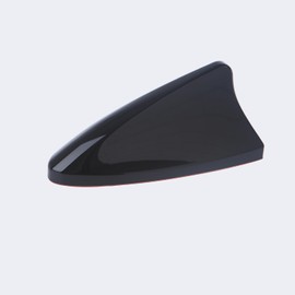 for Small -Hatchback Cars as for Volkswagen Polo and Others Auto Antenna Replacement Car Shark Fin Antenna Covers (Black)
