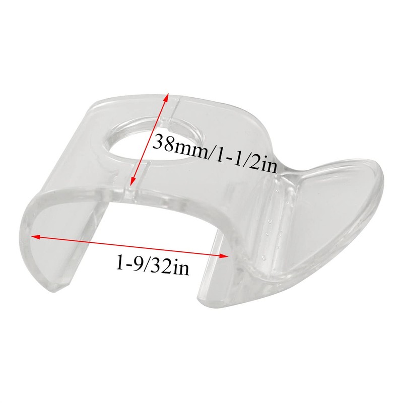 PZRT Roller Shade Hardware Hem Grips Cordless Blind Handles 57x38x15mm