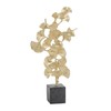 Deco 79 Polystone Floral Handmade Decorative Sculpture Home Decor Statue
