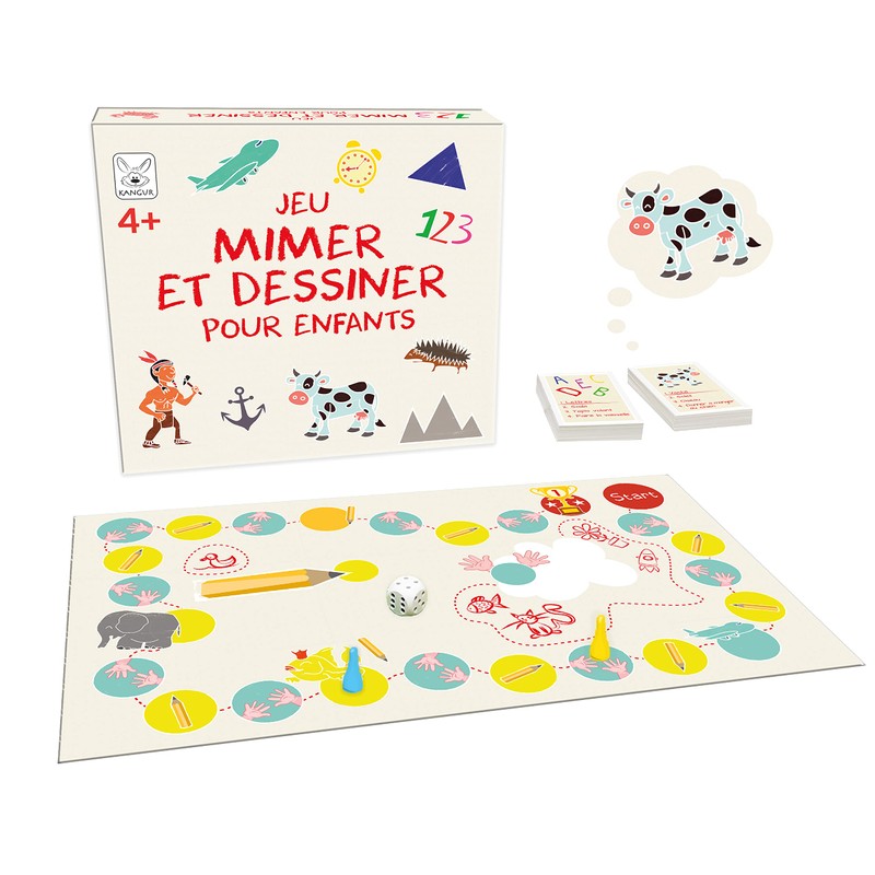KANGUR Jeu Mimer et Dessiner Pour Enfants