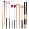 11Pcs Drumstick Set Snare Drum Percussion Tuning Hammer Instrument Training