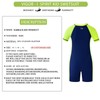 karrack Boys One Piece Zip Rash Guard Swimsuit Kid Water