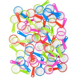 Rhode Island Novelty 144 Pack Colorful Magnifying Glasses, Party Favors, Gross Wholesale