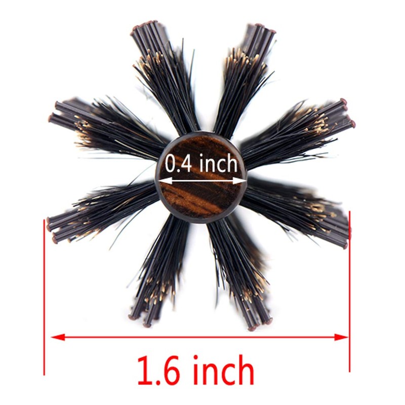 PERFEHAIR Small Round Hair Brush for Thin or Short Hair,