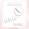 NAGARAKU Premade Spike Eyelash Extensions, 120 Pieces, Spikes, Ellipse Eyelashes,
