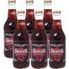 Stewarts Original Black Cherry Wishniak Soda 12 Oz Glass Bottle