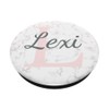 Lexi Name Rose Pink Marble White Grey Black