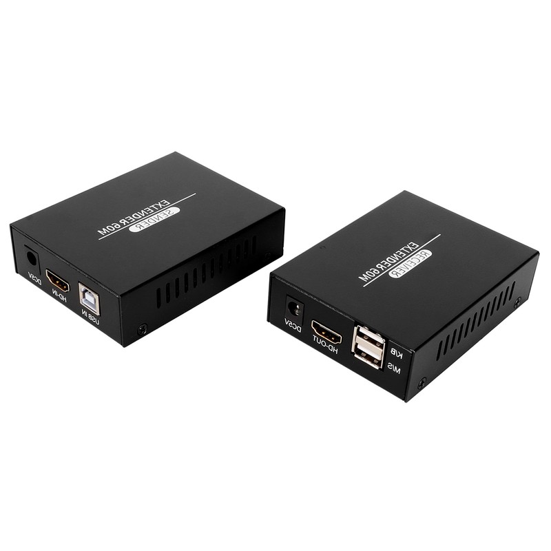 HD Multimedia Interface KVM Extender 197ft 1920x1080P 60Hz Remote Operation