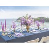 KOFFOTA Lavender Cloth Napkins Set of 6, Purple Table Napkins