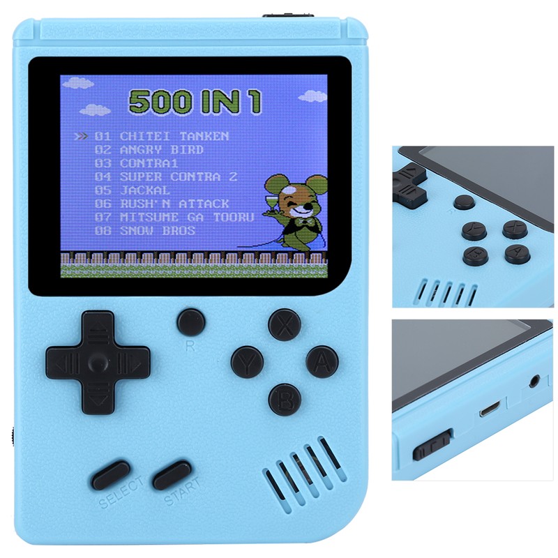 Retro Game Machine Handheld Game Console Nostalgic Mini Recreational Machine
