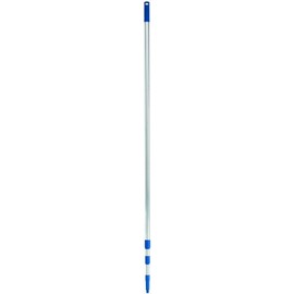 Ettore 43012 Extension Pole, 12', Silver, Blue