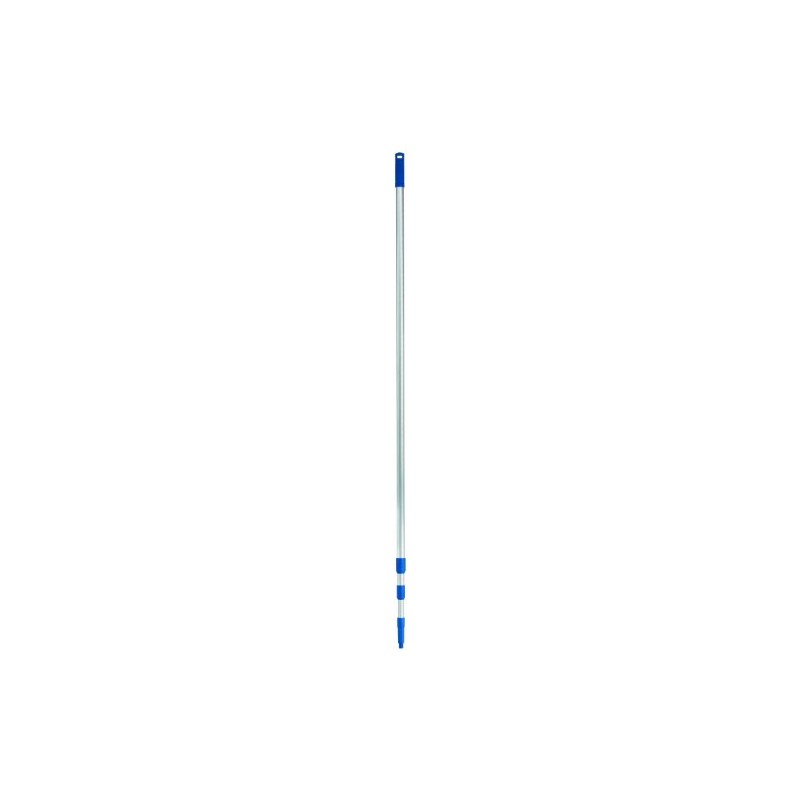 Ettore 43012 Extension Pole, 12', Silver, Blue
