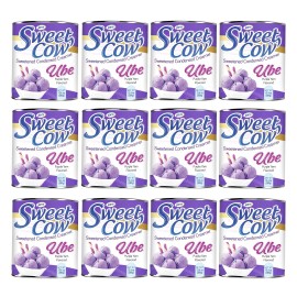 Jans 12 Cans Ube Sweetened Condensed Creamer 13.4 Oz Dairy Based Cream