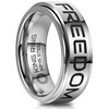 King Ring 8mm Freedom Spinner Ring – Stainless Steel Ring