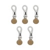 FarBoat 5pcs Tea Towel Clips with Hanging Loop Multipurpose Cloth