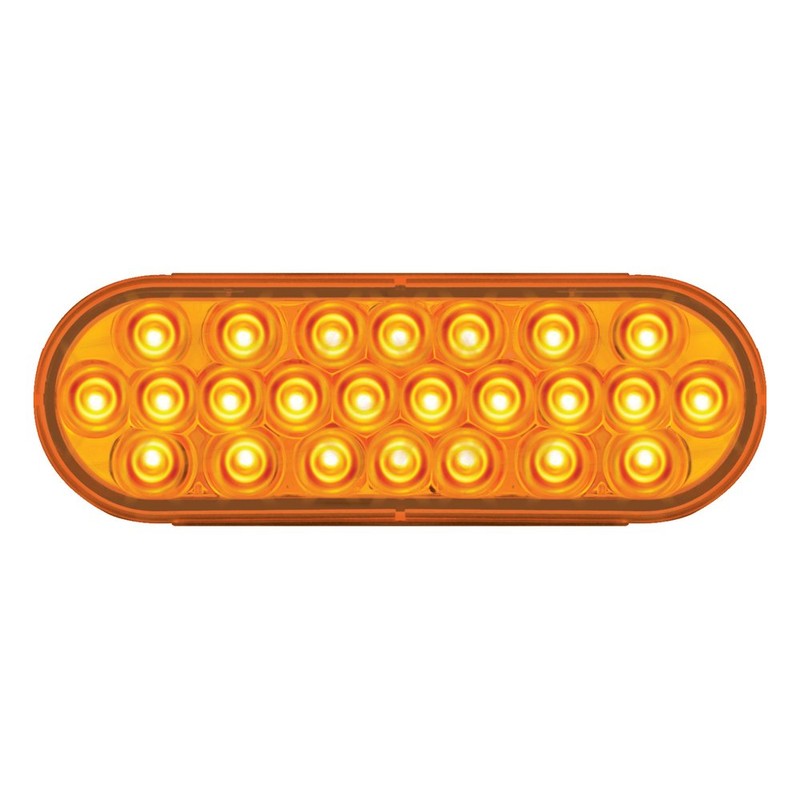 Grand General 78230BPAmber Oval Pearl 24-LED Park/Turn/Clearance Sealed Light