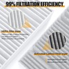 YiYou CAF1893P Cabin Air Filter with Activated Carbon Compatible with