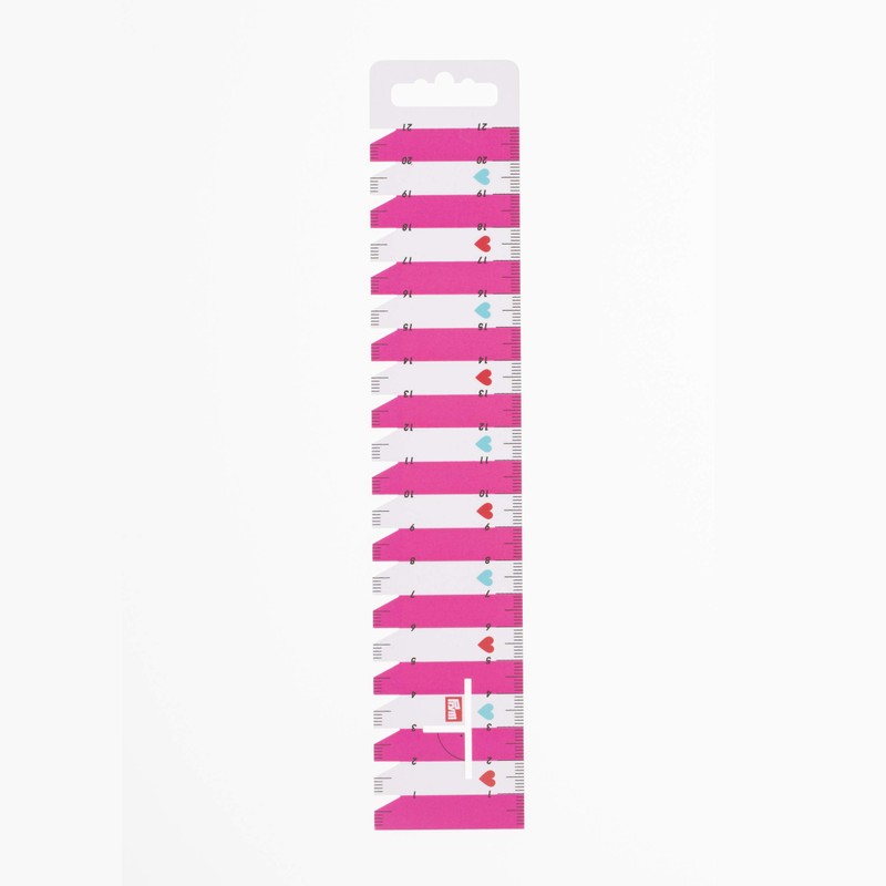 Prym 610737 Love Hand Measure, Plastic, Pink, 24.5 x 5