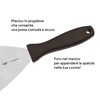Paderno 18520-12 Professional Triangular Spatula, Pasta Cutter Scraper with Handle,