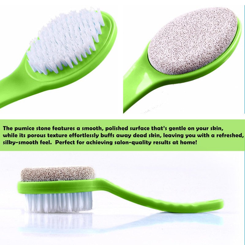 WAFJAMF Foot Stone Brush Exfoliating Brush Shower Foot Srubber with